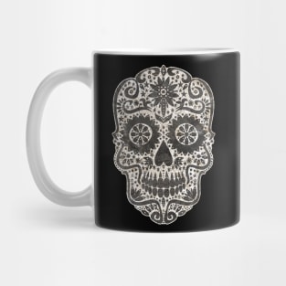 Gothic Day Of The Dead - Stars Sugar Skull 3 Mug